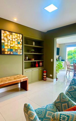 Apartamento à venda com 159m², 3 quartos e 3 vagas Apartamento à venda com 159m², 3 quartos e 3 vagasSala