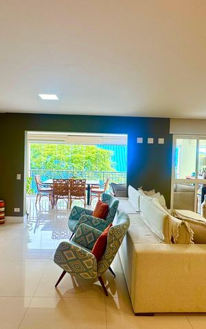 Apartamento à venda com 159m², 3 quartos e 3 vagas Apartamento à venda com 159m², 3 quartos e 3 vagasSala