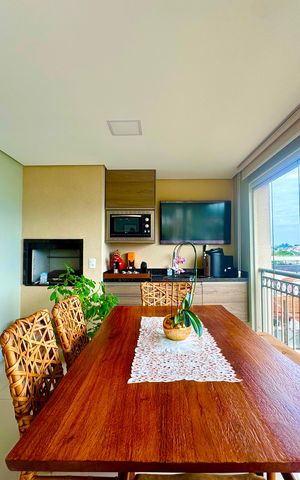 Apartamento à venda com 159m², 3 quartos e 3 vagas Apartamento à venda com 159m², 3 quartos e 3 vagasVaranda gourmet