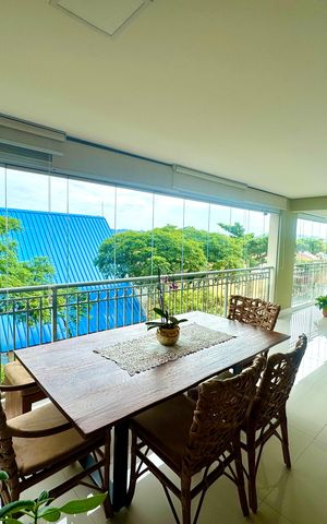 Apartamento à venda com 159m², 3 quartos e 3 vagas Apartamento à venda com 159m², 3 quartos e 3 vagasVaranda gourmet