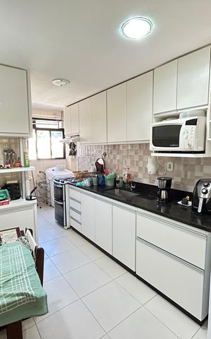 Apartamento à venda com 110m², 3 quartos e 2 vagasCozinha