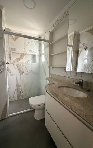 Apartamento à venda com 65m², 2 quartos e 1 vaga Apartamento à venda com 65m², 2 quartos e 1 vagaBanheiro