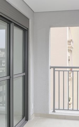 Apartamento à venda com 36m², 1 quarto e sem vagaSacada