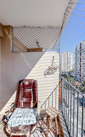 Apartamento à venda com 74m², 2 quartos e 1 vagaVaranda