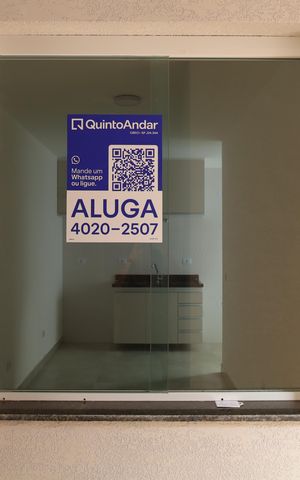 Apartamento para alugar com 32m², 1 quarto e sem vagaPlaca instalada na janela do imóvel - Código da placa:  JHAR-470