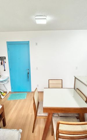 Apartamento à venda com 44m², 2 quartos e 1 vaga Apartamento à venda com 44m², 2 quartos e 1 vagaSala/Cozinha