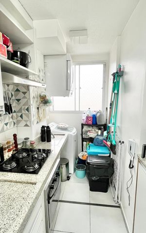 Apartamento à venda com 44m², 2 quartos e 1 vaga Apartamento à venda com 44m², 2 quartos e 1 vagaSala/Cozinha