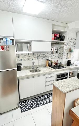 Apartamento à venda com 44m², 2 quartos e 1 vaga Apartamento à venda com 44m², 2 quartos e 1 vagaSala/Cozinha
