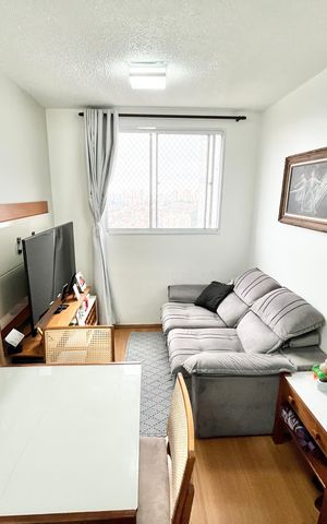 Apartamento à venda com 44m², 2 quartos e 1 vaga Apartamento à venda com 44m², 2 quartos e 1 vagaSala/Cozinha