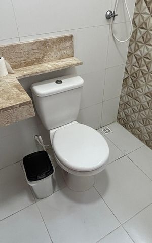 Apartamento à venda com 119m², 2 quartos e 1 vaga Apartamento à venda com 119m², 2 quartos e 1 vagaBanheiro da Suíte