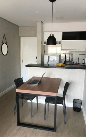 Apartamento à venda com 45m², 1 quarto e 1 vaga