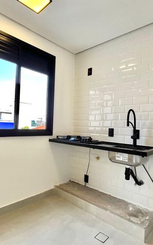 Apartamento para alugar com 32m², 1 quarto e sem vaga Apartamento para alugar com 32m², 1 quarto e sem vagaCozinha