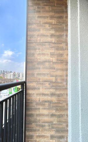 Studio para alugar com 26m², 1 quarto e sem vagaVaranda