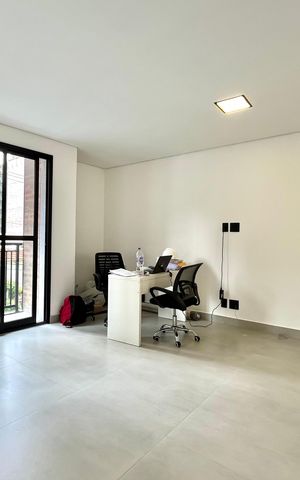 Studio para alugar com 26m², 1 quarto e sem vagaSala/Quarto