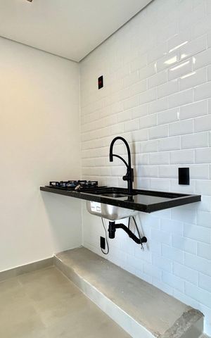 Apartamento para alugar com 27m², 1 quarto e sem vaga Apartamento para alugar com 27m², 1 quarto e sem vagaCozinha