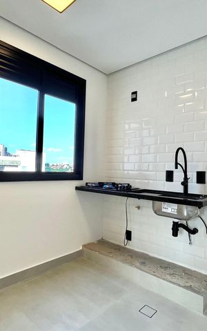 Apartamento para alugar com 33m², 1 quarto e sem vaga Apartamento para alugar com 33m², 1 quarto e sem vagaCozinha