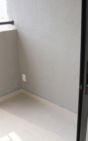 Apartamento à venda com 27m², 1 quarto e sem vagaVaranda