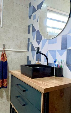 Casa para alugar com 100m², 3 quartos e 2 vagas Casa para alugar com 100m², 3 quartos e 2 vagasBanheiro da Suíte