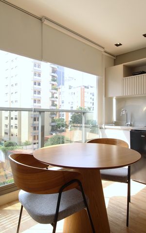 Studio para alugar com 29m², 1 quarto e sem vagaCozinha