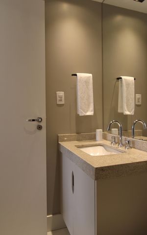 Studio para alugar com 29m², 1 quarto e sem vagaBanheiro da Suíte