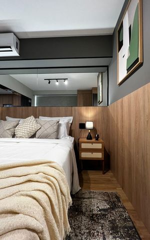 Apartamento à venda com 35m², 1 quarto e 1 vaga Apartamento à venda com 35m², 1 quarto e 1 vagaSala / Quarto