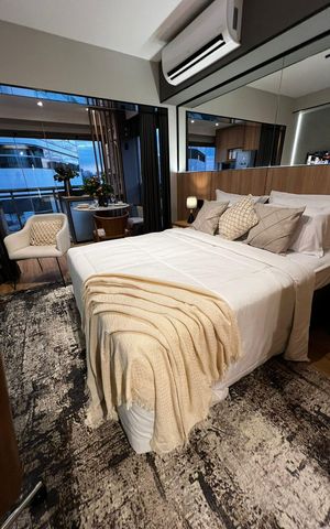 Apartamento à venda com 35m², 1 quarto e 1 vaga Apartamento à venda com 35m², 1 quarto e 1 vagaSala / Quarto