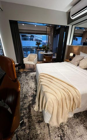 Apartamento à venda com 35m², 1 quarto e 1 vaga Apartamento à venda com 35m², 1 quarto e 1 vagaSala / Quarto