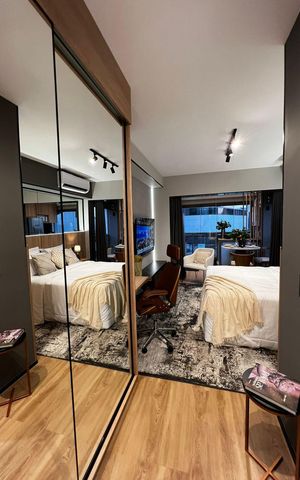 Apartamento à venda com 35m², 1 quarto e 1 vaga