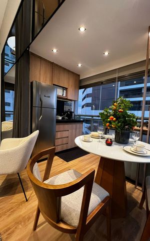 Apartamento à venda com 35m², 1 quarto e 1 vaga Apartamento à venda com 35m², 1 quarto e 1 vagaCozinha