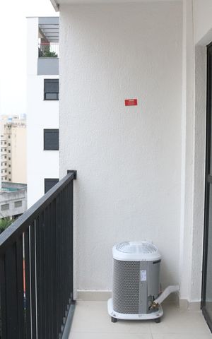 Apartamento para alugar com 27m², 1 quarto e sem vagaVaranda
