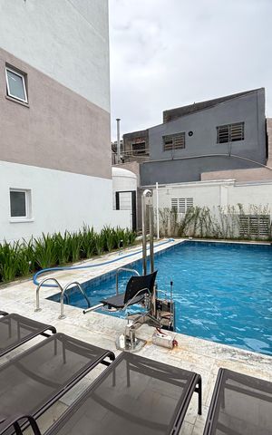Apartamento para alugar com 26m², 1 quarto e sem vaga