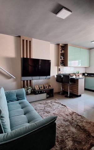 Apartamento à venda com 116m², 2 quartos e 1 vaga Apartamento à venda com 116m², 2 quartos e 1 vagaSala