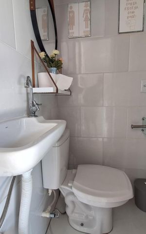 Apartamento à venda com 116m², 2 quartos e 1 vaga Apartamento à venda com 116m², 2 quartos e 1 vagaBanheiro