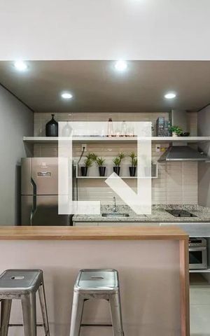 Apartamento para alugar com 42m², 1 quarto e 1 vaga Apartamento para alugar com 42m², 1 quarto e 1 vagaCozinha gourmet