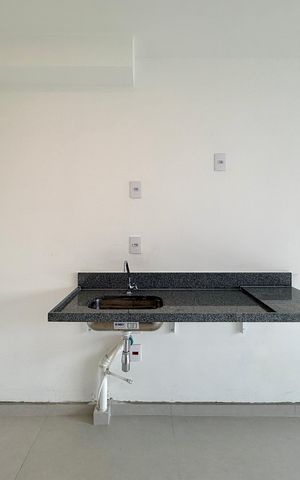 Studio à venda com 24m², 1 quarto e sem vaga Studio à venda com 24m², 1 quarto e sem vagaCozinha