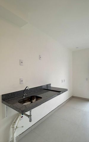 Studio à venda com 24m², 1 quarto e sem vaga Studio à venda com 24m², 1 quarto e sem vagaCozinha