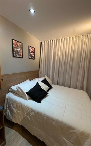 Apartamento à venda com 27m², 1 quarto e sem vaga Apartamento à venda com 27m², 1 quarto e sem vagaSala/Quarto