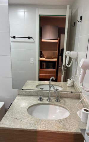 Apartamento à venda com 27m², 1 quarto e sem vaga Apartamento à venda com 27m², 1 quarto e sem vagaBanheiro