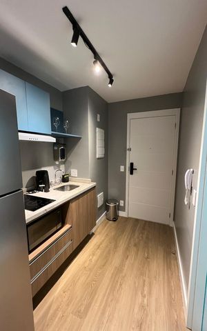 Apartamento à venda com 27m², 1 quarto e sem vaga Apartamento à venda com 27m², 1 quarto e sem vagaCozinha