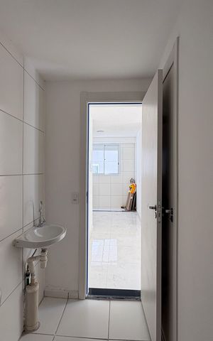 Apartamento à venda com 39m², 2 quartos e sem vaga Apartamento à venda com 39m², 2 quartos e sem vagaBanheiro