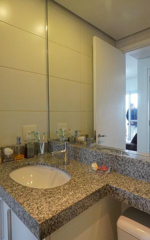Apartamento à venda com 38m², 1 quarto e sem vagaBanheiro