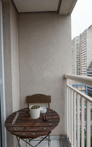Apartamento à venda com 38m², 1 quarto e sem vagaVaranda