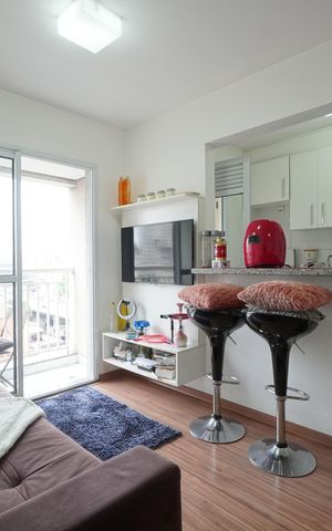 Apartamento à venda com 38m², 1 quarto e sem vagaSala