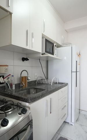 Apartamento à venda com 38m², 1 quarto e sem vagaCozinha