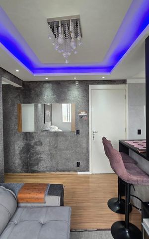Apartamento à venda com 45m², 2 quartos e 1 vaga Apartamento à venda com 45m², 2 quartos e 1 vagaSala