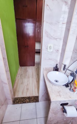 Apartamento à venda com 70m², 3 quartos e 1 vagaBanheiro Quarto 3