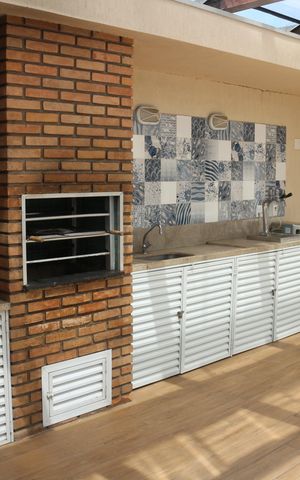 Apartamento à venda com 147m², 3 quartos e 4 vagasÁrea comum - Churrasqueira