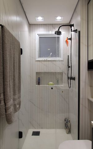 Apartamento à venda com 87m², 3 quartos e 2 vagasBanheiro da Suíte