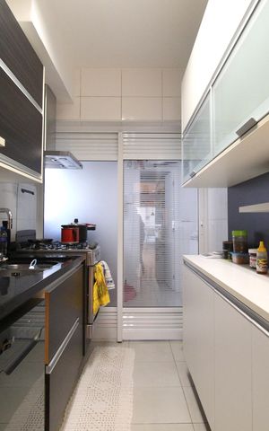 Apartamento à venda com 87m², 3 quartos e 2 vagasCozinha e Área de Serviço