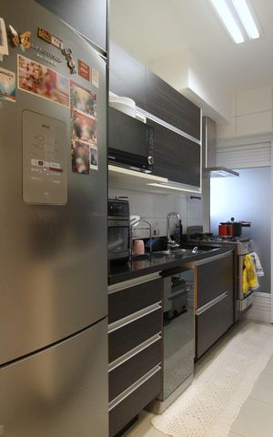 Apartamento à venda com 87m², 3 quartos e 2 vagasCozinha e Área de Serviço